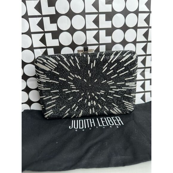 JUDITH LEIBER Slim Slide Hyperdrive Clutch Bag - Picture 6 of 16
